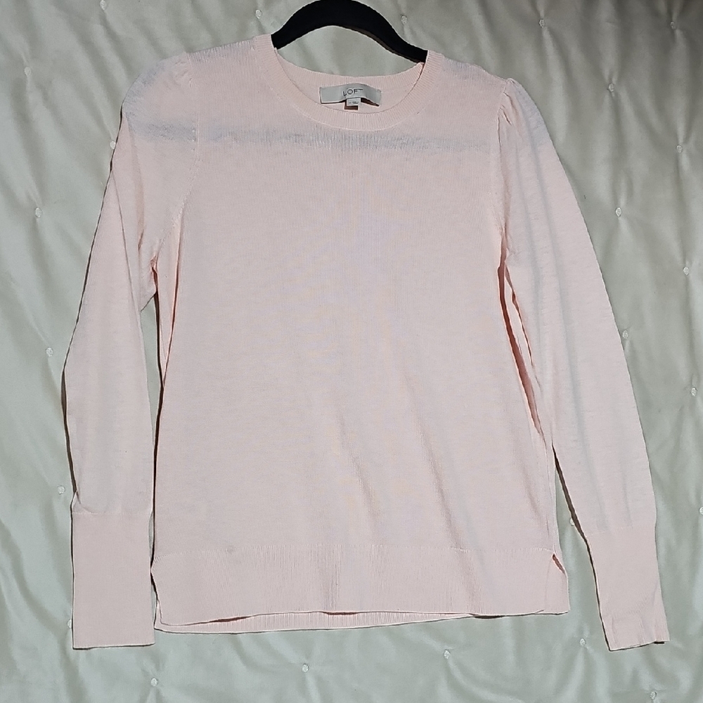 LOFT Soft Pink Sweater